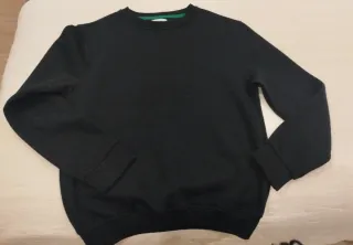 Sudadera niño negra.