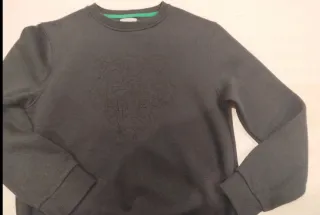 Sudadera niño negra.