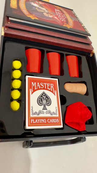 Maletín de magia- Libro Los secretos de los magos