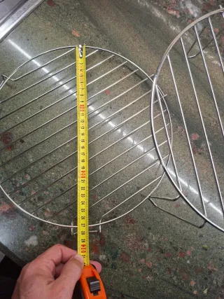 Rejillas microondas 27cm (alta/baja)
