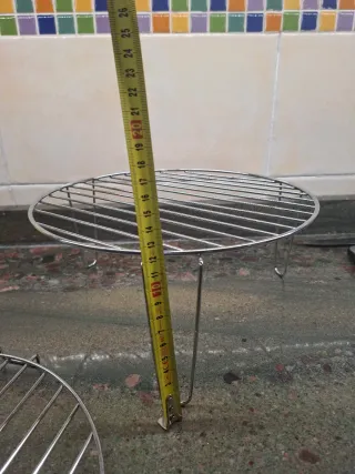 Rejillas microondas 27cm (alta/baja)