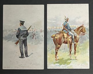 Postales Militares antiguas  - JOSE CUSACHS