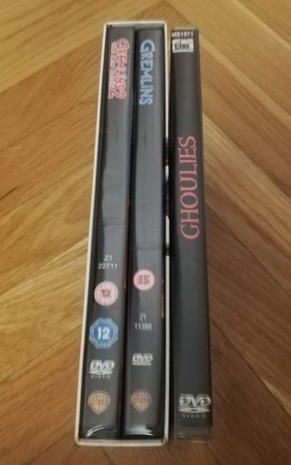 PACK "GREMLINS" Y "GHOULIES" EN DVD