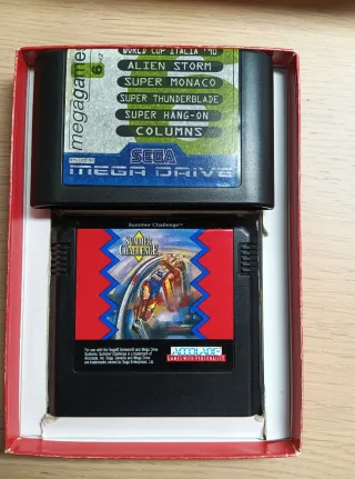 Juego Summer Challenge para Sega Megadrive