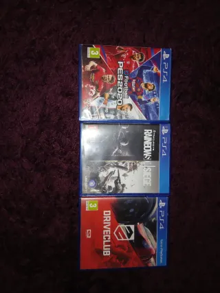 Pack 3 Juegos CD para ps4