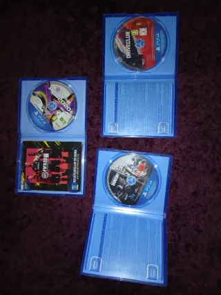 Pack 3 Juegos CD para ps4