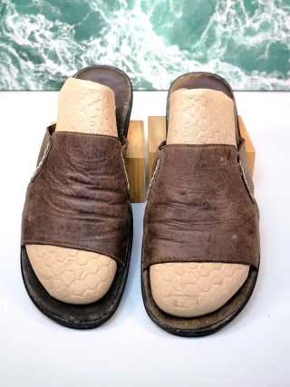 Sandalias Cuero Genuino Agua Patagonia T41