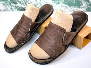 Sandalias Cuero Genuino Agua Patagonia T41