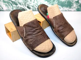Sandalias Cuero Genuino Agua Patagonia T41