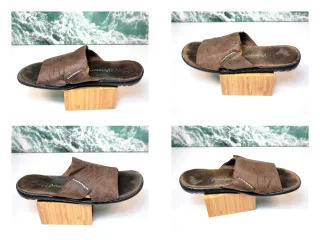 Sandalias Cuero Genuino Agua Patagonia T41