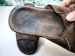 Sandalias Cuero Genuino Agua Patagonia T41