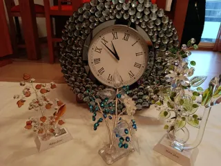 Bonsai de Cristal Azul y Verde