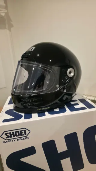 CASCO SHOEI GLAMSTER NEGRO