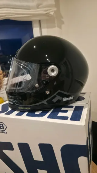 CASCO SHOEI GLAMSTER NEGRO