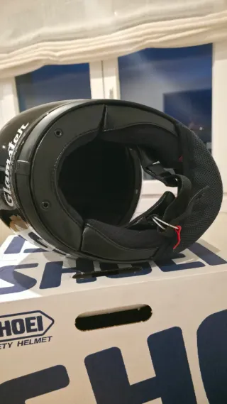 CASCO SHOEI GLAMSTER NEGRO