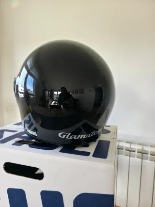 CASCO SHOEI GLAMSTER NEGRO