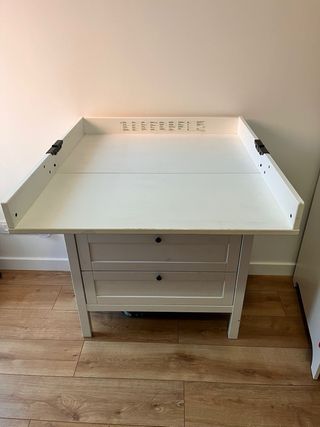 Cómoda cambiador Ikea SUNDVIK blanca