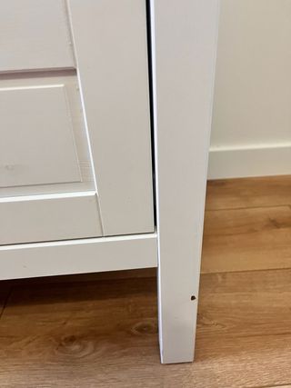 Cómoda cambiador Ikea SUNDVIK blanca