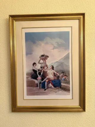 Cuadro La Vendimia Goya