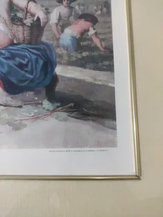 Cuadro La Vendimia Goya