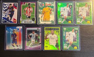 Lote de cromos de fútbol