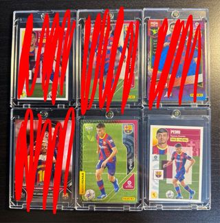 Lote de cromos de fútbol