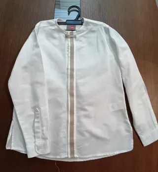 Traje comunión beige talla 10