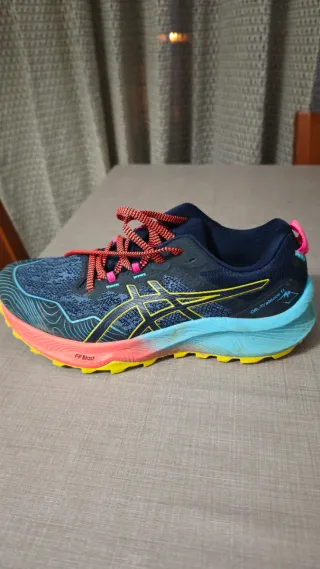 Asics Gel Trabuco 11 Bambas Montaña Azul/Naranja