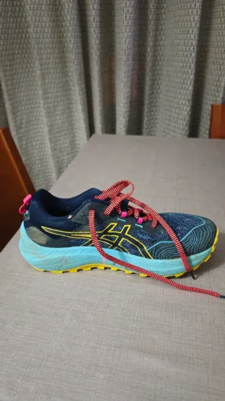 Asics Gel Trabuco 11 Bambas Montaña Azul/Naranja