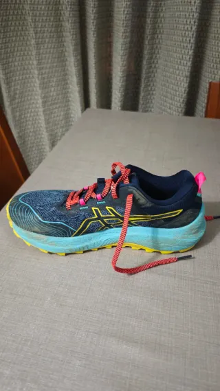 Asics Gel Trabuco 11 Bambas Montaña Azul/Naranja