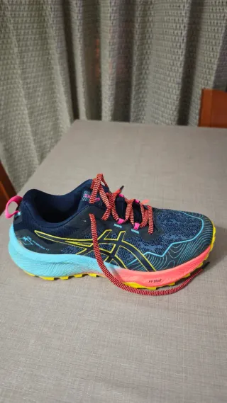 Asics Gel Trabuco 11 Bambas Montaña Azul/Naranja