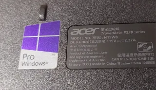 Portátil Acer Negro