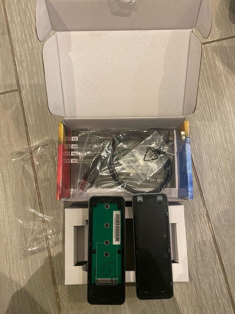 Tooq TQE-2280B Carcasa SSD M.2 NVMe PCIe afbeelding 2