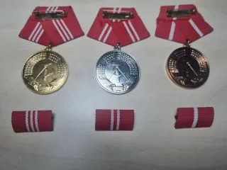 Medallas RDA República Democrática Alemana
