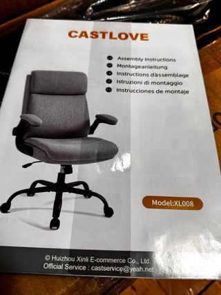 Silla de oficina ergonómica CASTLOVE