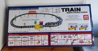 Trenino elettrico telecomandato 49 pezzi