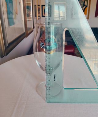 Set vintage 6 calici Birra Moretti Sans Souci