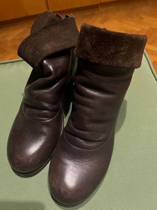 Stivaletti donna marrone