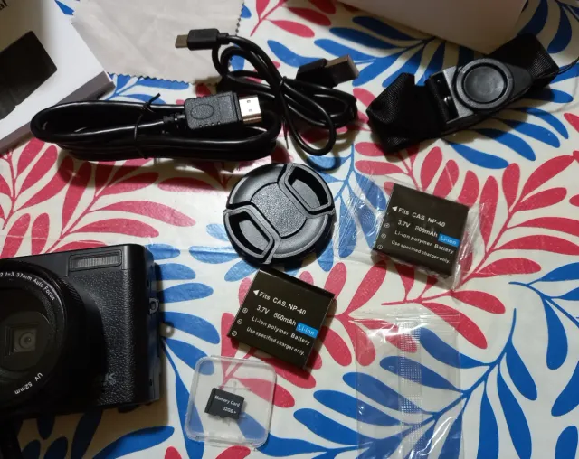 Fotocamera Digitale 4K Ultra HD