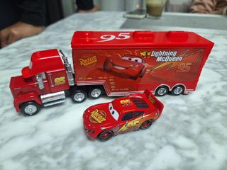 Camión y Coche Cars Rayo McQueen