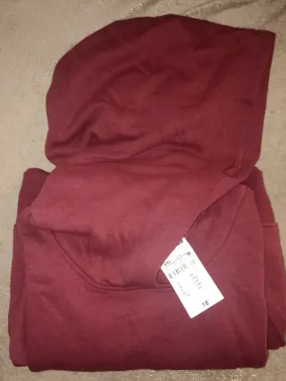 Sudadera con capucha Roja Talla 6XL
