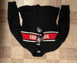 Chaqueta Yamaha Negra y Roja mujer