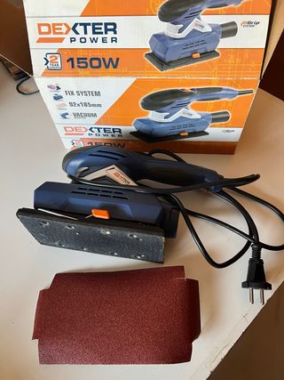Lijadora eléctrica Dexter 150W