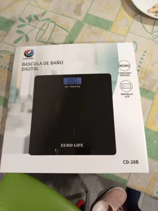 Báscula de baño Euro Life