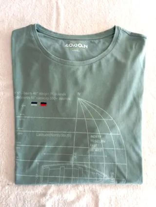 CAMISETA LOSAN DE HOMBRE, MANGA CORTA.