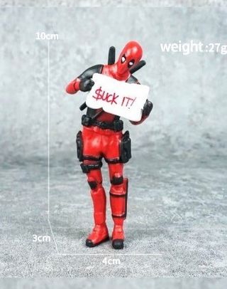 DEADPOOL 6 Figuras distintas de 10cm NUEVAS