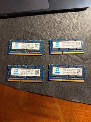 RAM 16GB DDR3 SODIMM 1.5V PC3-10600S