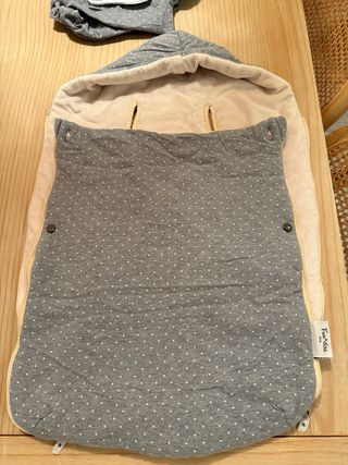 Saco invierno silla coche grupo 0