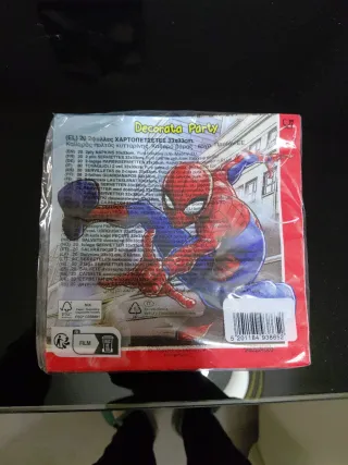 Set cumpleaños Spiderman