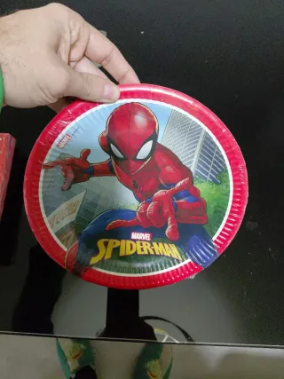 Set cumpleaños Spiderman